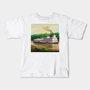 Mississippi Riverboat Kids T-Shirt